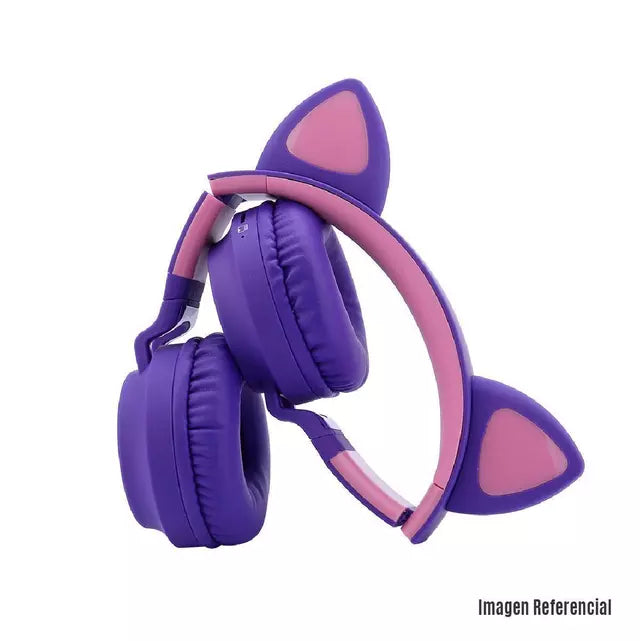 Audífonos de Gatito Bluetooth 5.0